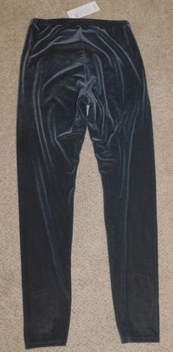 Eileen Fisher Sz XS Womens Velvet Ankle Leggings Graphite Stretch Slimming Pants - Picture 5 of 10