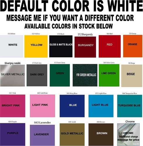 CUSTOM Decal Letters 3 lines 4" Truck Car Store Window windshield Personalized - Imagen 2 de 3