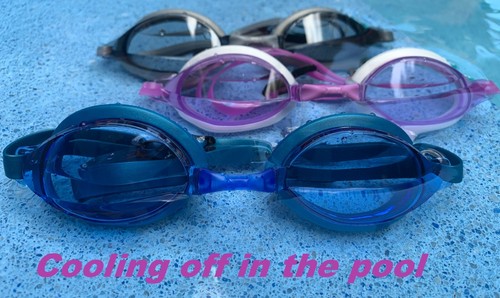 Gafas de natación para diversión de verano en la piscina Lake Stream Beach ajustables 3 PARES - Imagen 4 de 6