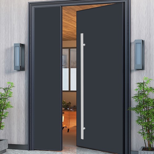Manija de puerta corredera de doble cara en forma de H de 149 * 4,06 cm - Imagen 6 de 18