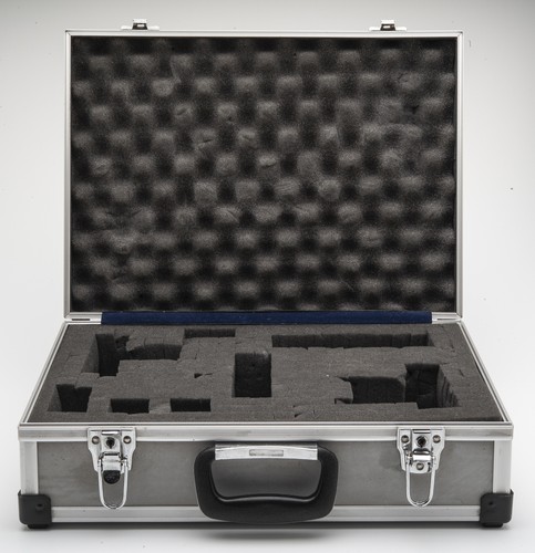 Aluminum Case Camera Suitcase in Silver - Picture 2 of 5