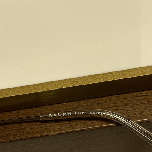 Ralph Lauren RA7124 5916 Eyeglasses Women crystal clear Butterfly 55-16-140 New - Picture 6 of 7