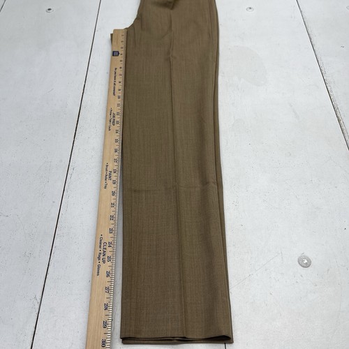 Banana Republic Siena Slim Straight Ankle Italian Wool Pants Women's Size 4 Long - Picture 7 of 9