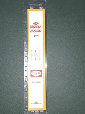 PRINZ STAMP MOUNTS 215/25 - 22 STRIPS ***WE HELP AND SUPPORT OUR VETERANS***