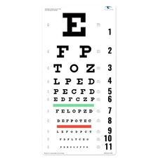 UCanSee Snellen Eye Chart Visual Acuity Chart for Eye Exams 20 Feet