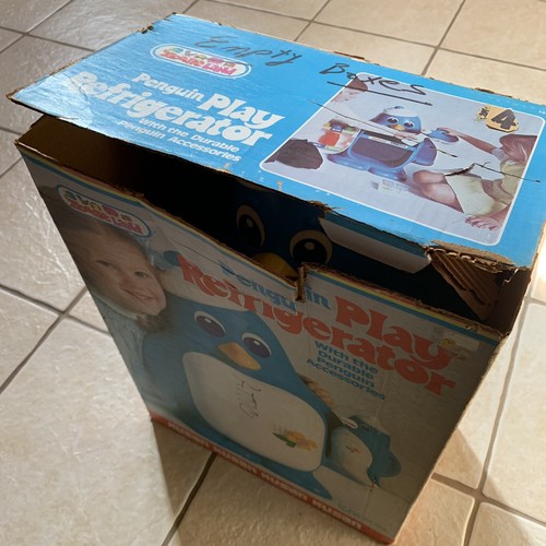 REFRIGERADOR de juguete vintage Zoodle Land PINGÜINO Kusan Ice Cubes Zoodleland - Imagen 24 de 24