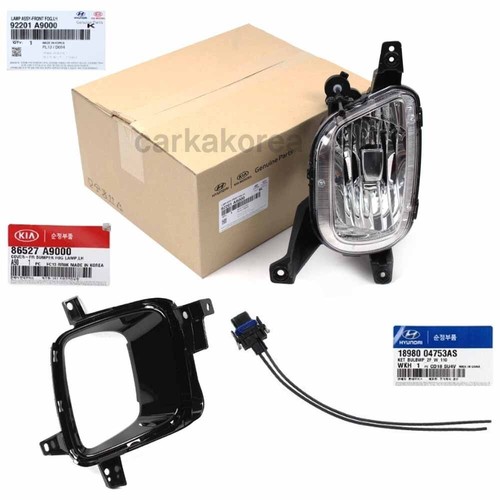 🚀Genuine Fog Light Lamp + Fog Cover Bezel LH RH For KIA SEDONA 3.3L : 2015-2018 - Picture 4 of 5