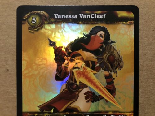 WORLD OF WARCRAFT TCG DUNGEON TREASURE— VANESSA VANCLEEF 33/60 — NM/MT - Picture 2 of 12