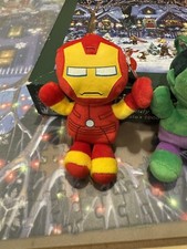 NEW Marvel Hero IRON MAN Ty Beanie Baby Plush Avengers Stuffed Animal Toy NWT 6"