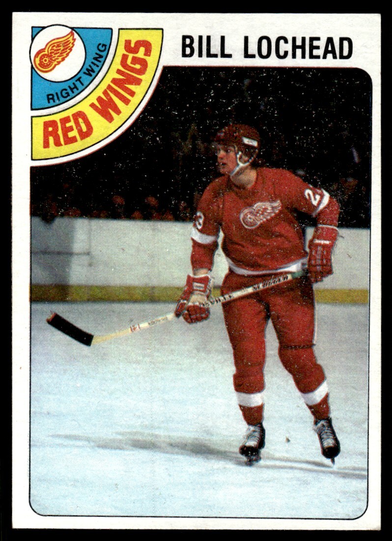 1978-79 Topps Bill Lochead Detroit Red Wings #122