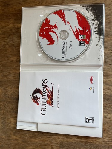Guild Wars 2 Collectors Edition Tin Game Discs  & Frame No Figurine - Picture 11 of 18