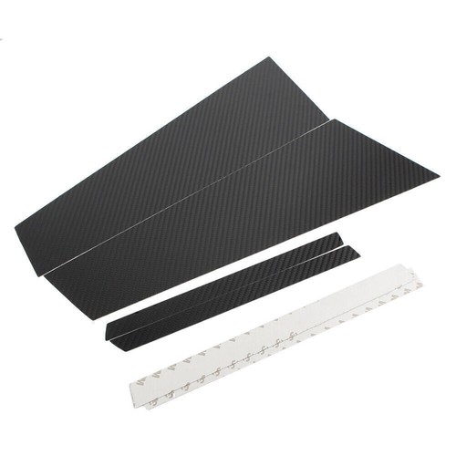 1 set Carbon Fiber Car Window B Pillar Trim Cover For BMW 5GT F07 2012-2017 - Picture 12 of 12