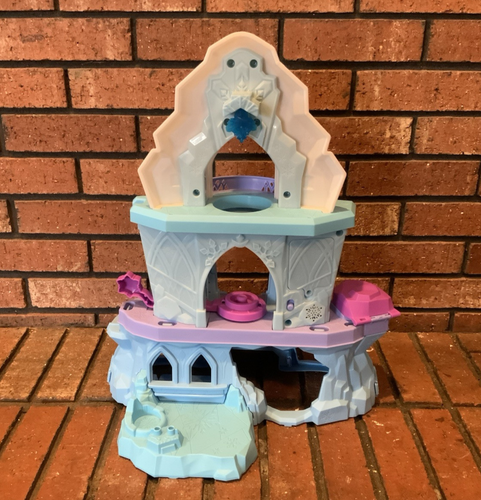 Disney Frozen Little People Palazzo delle Luci Incantate di Elsa Giocattolo 2020 Mattel - Foto 2 di 3