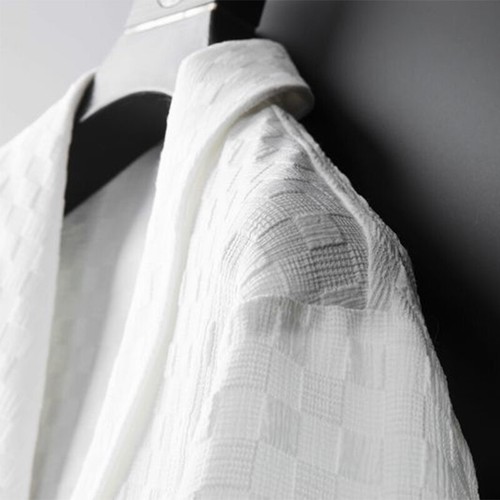 Para hombre Traje de Caminar de Algodón Lino Verano Mangas Cortas Informal Camisa y Pantalones Set NUEVO - Imagen 17 de 26