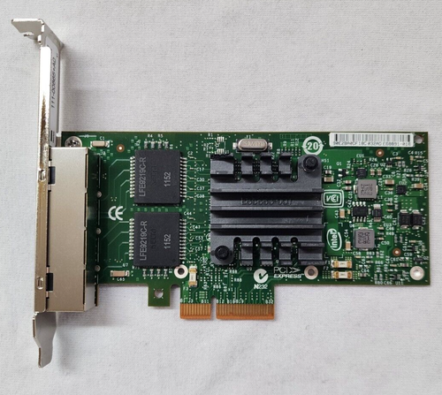 NetApp X1049B-R6 Quad Port 1GB RJ-45 Network Adapter Card 111-00865 - Picture 1 of 4