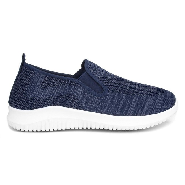 XL Mens Shoe Navy Slip On Knitted Casual Shoezone Size UK 6 7 8 9 10 11 12 XL Mens Shoe Navy Slip On Knitted Casual Shoezone Size UK 6 7 8 9 10 11 12