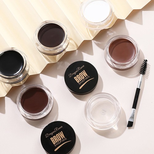 Eyebrow Tint Black Brown Cream Eyebrow Eyelash Full Dye Lash Kit SET Waterproof - Picture 18 of 25