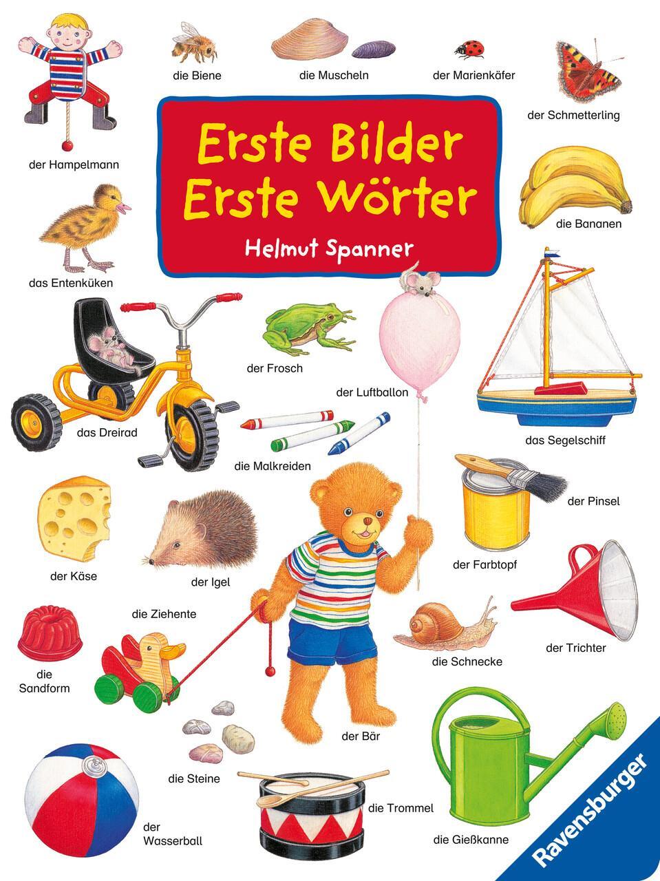 Thumbnail - Helmut Spanner Erste Bilder - Erste Wörter (sonderausgabe)