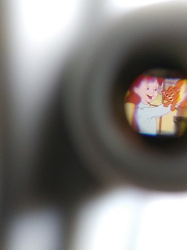 BESCHÄDIGT 1996 Oliver and Company Disney View Finder Mülleimer Burger King Spielzeug - Bild 5 von 10