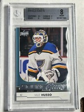 2017-18 Upper Deck Young Guns GRADED 8 #478 Ville Husso - St. Louis Blues