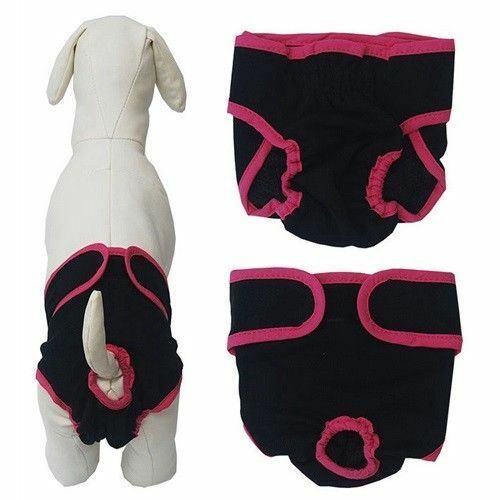 Dog Diaper Washable Comfort Pet Training Short Pants Reusable Female Potty Pads - Picture 4 of 9