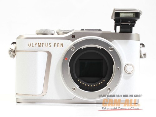 Olympus PEN E-PL10 Digital Camera Body Only - White **Near Mint** - Picture 9 of 15
