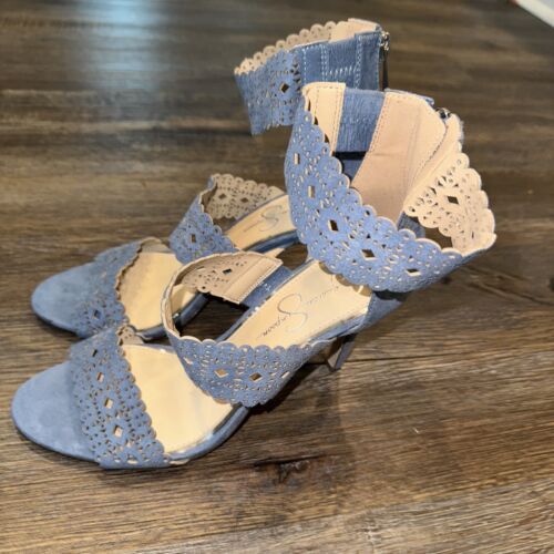 jessica simpson Heels 9/5 USA Very Nice Shoes - Picture 2 of 24