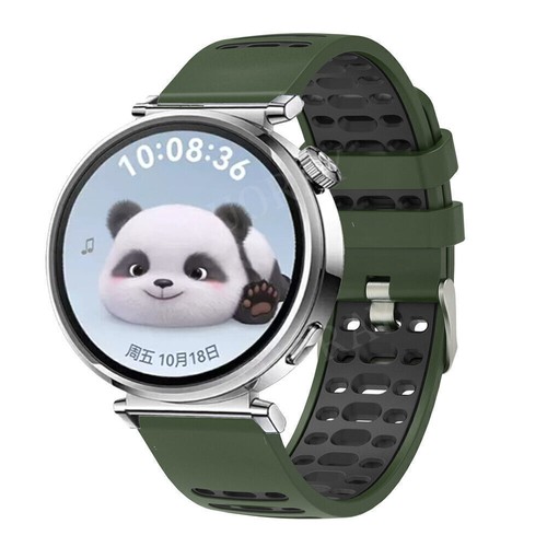Correa deportiva de silicona para Huawei Watch GT 5 Pro GT 4 41mm GT 3 GT 2 2e 46-42mm - Imagen 9 de 42