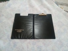 Vintage Clipboard Binder Advertisement Black Light Damage Unique USA Very Rare