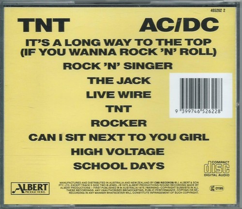 AC/DC "T.N.T." 1993 OZ CD ALBUM RE - Picture 2 of 3