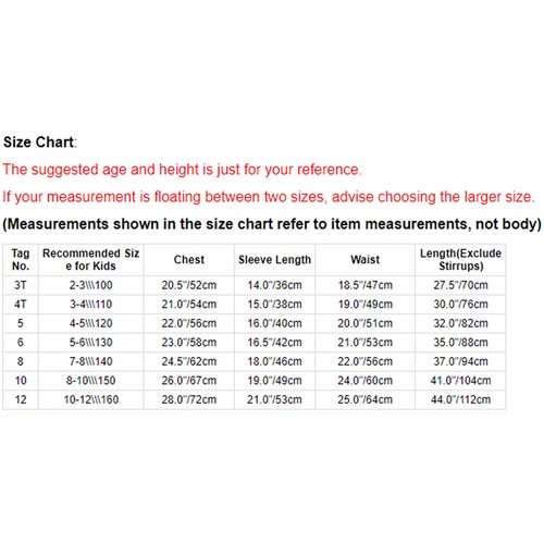 Kids Girls Full Length Rashguard Shirts UPF 50+ Swimsuit Wetsuit Surfing Costume - Picture 28 of 108