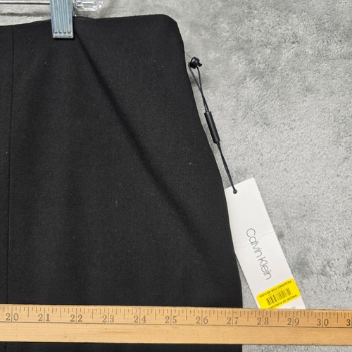 Calvin Klein Skirt Womens Size 22W Black Above Knee Solid Career Professional - Picture 8 of 15