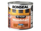 Ronseal - 10 Year Woodstain Natural Oak 250ml