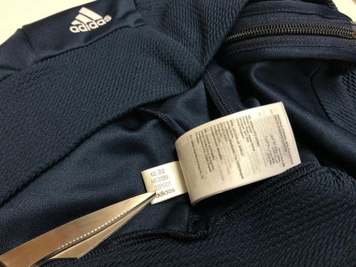 Adidas Textured Full Zip Navy Blue Golf Jacket Long Sleeve Large L Running Train - Picture 11 of 12