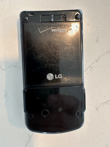 Teléfono celular plegable LG VX8600 - negro y plateado (Verizon) raro con ch@rger - Imagen 7 de 11