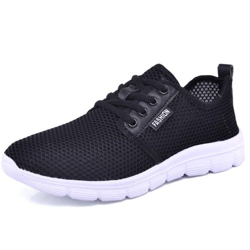 Womens Sports Shoes Breathable Mesh Upper Round Toe Design Wear Resistant Casual - Picture 19 of 23
