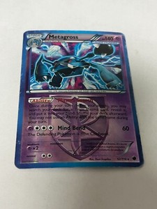 Metagross - 52/116 Plasma Freeze - Pokemon Reverse Holo Foil Rare Nice!