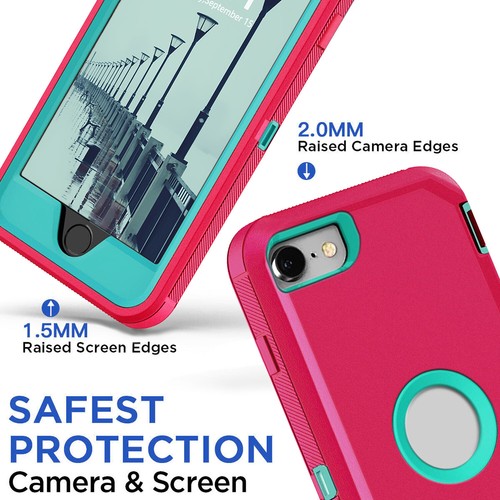 For Apple iPhone SE 2022/2020 SE 2nd/3rd Shockproof Heavy Duty Cover Hard Case - Picture 24 of 54