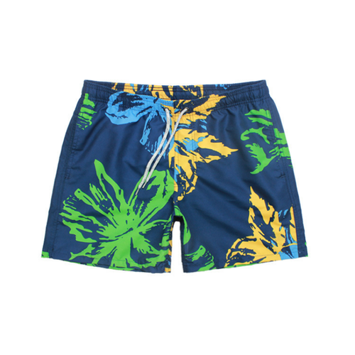 Beach Pants Men's Printed Loose Hot Spring Shorts Lined with Big Holiday Shorts - Picture 6 of 12