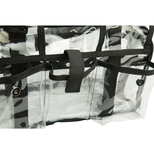 New Clear Plastic Travel Tote Bag, Women Transparent Clutch Purse by Casemetic - Picture 5 of 7