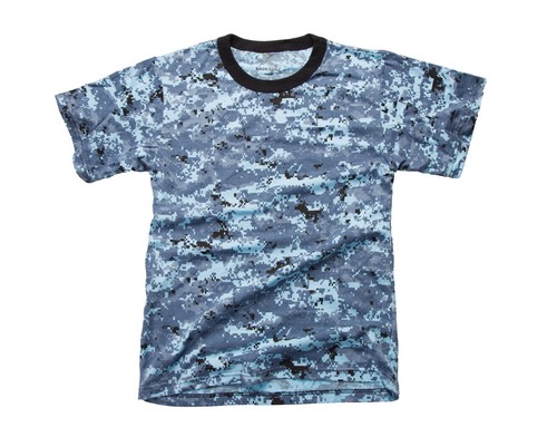 Mens Army Style Gym Training Running Outdoor Boot Camp Hunt Camo T-shirt Tee - Picture 16 of 32
