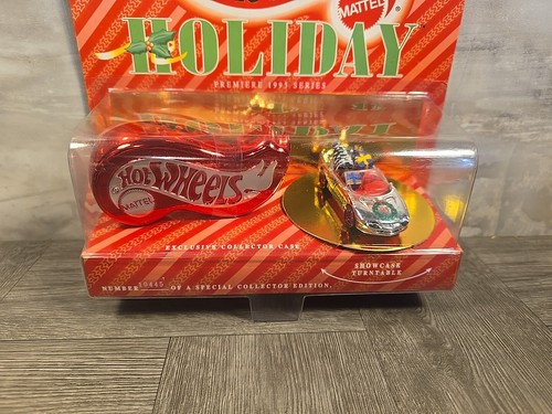 1995 HOT WHEELS HOLIDAY COLLECTOR EDITION SILVER CAMERO NEW IN PACKAGE 10445 - Picture 7 of 14