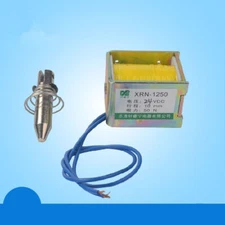 XRN-1250 DC Electromagnet Traction Magnet 15W DC 12V 24V 10mm Stroke #F3
