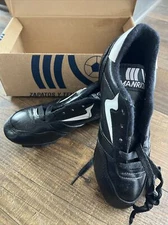 Kid's Manriquez Baseball Cleats Leather Black  2553 Size 2.5