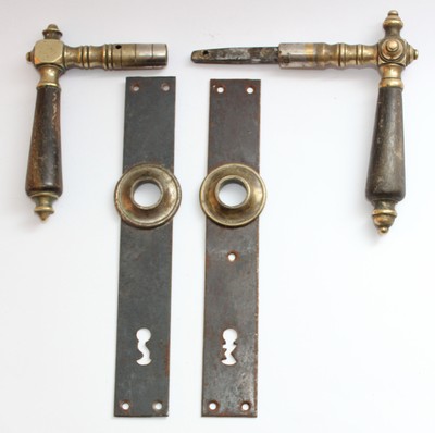 Jugendstil Türdrücker Garnituren Retro Klinke Türklinke Messing