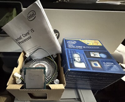 Intel Core i5-4670K 3.4GHz Quad-Core (SR14A) Haswell Processor w/ CPU Cooler