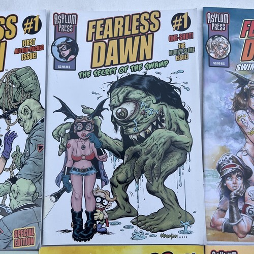 Fearless Dawn Comics First Issue Lot NM/M The Bomb #1 (Of 4) Steve Mannion - Picture 3 of 18