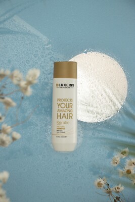 Luxliss Professional Keratin System mit Arganöl Tagespflege Shampoo 250 ml