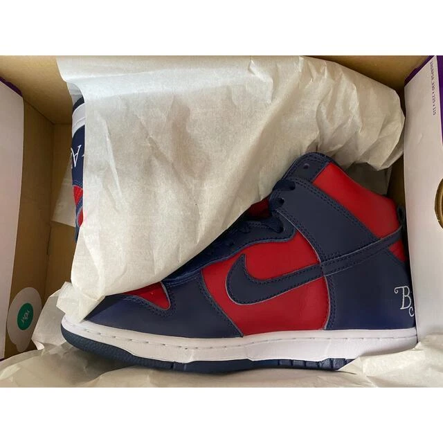 Nike SB DUNK HIGH PRO QS SUPREME DN3741 600 homme US7