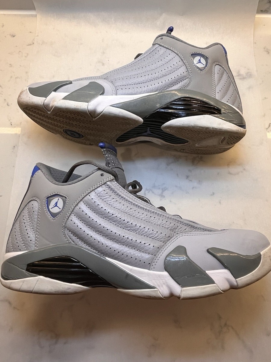 Size 11 - Air Jordan 14 Retro Wolf Grey | eBay